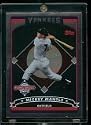 2006 Topps Mickey Mantle New York Yankees Limited Edition Foil Baseball Card - Shipped In Protective Screwdown Display Case!