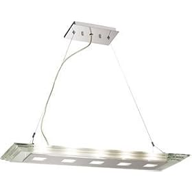 Access Silica 5 Light Island Pendant Fixture Chrome by Access