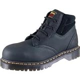 Dr. Martens Mens Lace Up Icon Work Boots Black by Dr. Martens