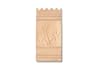 Decorative Head Block Pine 11" x 4"