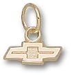 Chevy Bow Tie Logo 1/8" Charm/Pendant -14K/10K, Stainless Steel or Gold Plated
