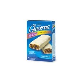Glucerna Meal Bar for People with Diabetes, Wild Blueberry, 4 Bars (2.04 Ounces Each)