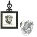 Bull Mastiff Square Trivet, Porcelain by Rosalinde (4.5' x 8')