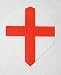 5 Sets - ST GEORGE ENGLAND Saint George - Hard Poly flights