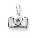 Sterling Silver Antiqued Camera Charm