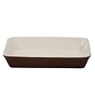 Danesco Rectangular Stoneware Baker Dish - Brown