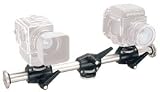 Manfrotto 131DD Horizontal 4 Head Accessory Arm - Silver (For Mounting 2 Heads Vertically And 2 Heads Horizontally, 3/8