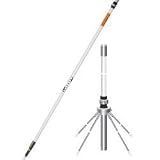 Solarcon 17ft Omni-Directional Fiberglass Base Station Antenna A-99 and Ground Plane Kit - Solarcon A-99CK