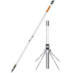 Solarcon 17ft Omni-Directional Fiberglass Base Station Antenna A-99 and Ground Plane Kit - Solarcon A-99CK