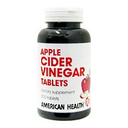 Apple Cider Vinegar Tablets - 200 tabs., (American Health)