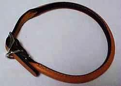 Childrens Toyshop  Sporting Goods : Coastal Rolled Dog Pet Collar 1 X 22 Tan