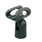  : Microphone holder, flexible rubber grip - for 30mmØ mics