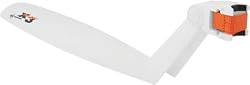 SKS X-TRA DRY REAR FENDER DIRTBOARD POST MOUNT WHITE
