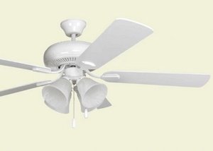 Litex E-PD52WW5C4 Piedmont Ceiling Fan