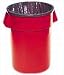 Rubbermaid 5008-88CLR Tuffmade Polyliner Bags - Clear, 44 to 50 Gallon Image