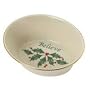 Lenox Holiday Sentiment Believe Oval Dish