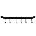 Kitchen & Housewares : 18" Utensil Rack - Black