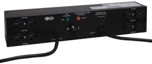 Tripp Lite PDUB15 PDU Dual Source Hot Swap 12A 8 Outlet - 8 x NEMA 5-15R - 1.44kVA - 2U Horizontal Rackmount - PDUB15