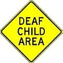 24" x 24" Deaf Child Area 24" x 24" Deaf Child Area aluminum