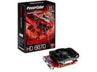PowerColor AX6670 2GBK3-H Video Card Graphics Cards