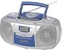 Citizen CD210 Cd Boom Box With Mp3 Playback And Am/Fm Cassette