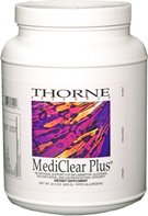 --NEW --MEDICLEAR PLUS 920 gm --MediClear Plus features 3 unique botanical preparations (curcumin phytosome, grape seed phytosome, green tea phytosome) for enhancement of liver detoxification and the body's normal inflammatory response. No sweeteners or flavors for optimal purity & flexibility. (Continental US only)
