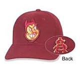 Arizona State Sun Devils Mascot Fitted College Cap
