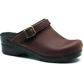 Dansko Women's Ingrid Box Leather Clog