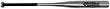 Midwest Adult Aluminium Bat - Silver/Black, 34 inch
