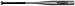 Midwest Adult Aluminium Bat - Silver/Black, 34 inch