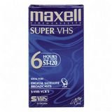 Maxell S-VHS T-120 VHS Tape (1-Pack)