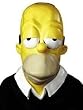 20th Century Fox TM Homer Simpson Costume Mask - Fun Halloween Costume