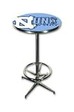 North Carolina Chrome Pub Table 40 High 30 Diameter - NCAA Team