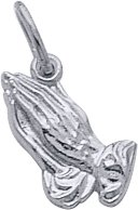 Praying Hands Charm by Rembrandt Charms