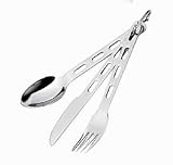 GSI Glacier Stainless Cutlery Set - 3 pc