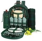 Picnic at Ascot Ultimate Picnic Backpack for Four MODEL 022G-G