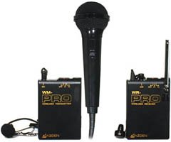 Wireless Lavaliere System with Additional Hand-Held Microphone