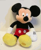 Childrens Toyshop  Toys : Disney Soft Stuffed Animal series: Mickey Large Plush 17in