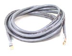 Belkin - Patch cable - RJ-45 (M) - RJ-45 (M) - 7 ft - ( CAT 5e ) - gray (pack of 12 )