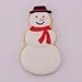 Ann Clark Snowman Cookie Cutter - 4 Inches - Tin Plated Steel