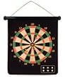 Magnetic Roll-up Dart Board and Bullseye Game with Darts 1