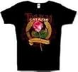 TRIVIUM - Rose Scroll - Black Women's / Girls T-shirt (Babydoll / Girlie)