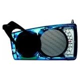 FREEPLAY EYEMAX LED BLUE WIND UP RECHARGEABLE AM/FM RADIO FU LLY CHARGED GIVES
