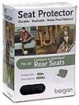 Bergan Rear Seat Protector Black