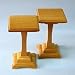 将棋　駒台　桂　４寸　１本足