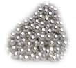 Decorative Silver Dragees, No.3 Sphere, 4oz