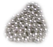 Decorative Silver Dragees, No.3 Sphere, 4oz