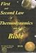 First and Second Laws of Thermodynamics and the Bible