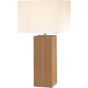 Leatherman Tan Table Lamp by 