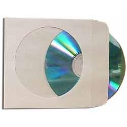 Information Packaging Tyvek DVD - DVD envelope - white (pack of 100)
